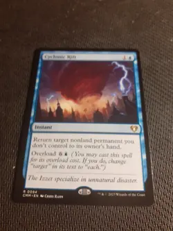 Cyclonic Rift MTG Commander Masters NM+ - Image 1