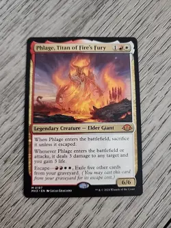 Phlage, Titan of Fire's Fury Modern Horizons 3 Regular - Image 1