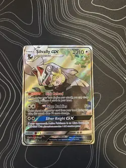Pokemon Card Silvally GX 227/236 SM Cosmic Eclipse Ultra Rare Full Art Holo - Image 1