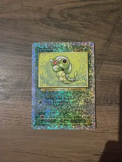 Pokemon TCG Caterpie Legendary Collection Reverse Holo Card 69/110 - Image 1