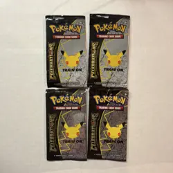 Pokemon Celebrations Booster Pack EMPTY PACKS - Image 1