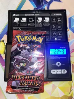 (VERY HEAVY) 22.43g Pokemon TCG Destined Rivals Booster Pack (SEALED)✅ - Image 1