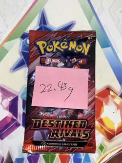 (VERY HEAVY) 22.43g Pokemon TCG Destined Rivals Booster Pack (SEALED)✅ - Image 2