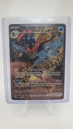 Greninja EX 132 Scarlet & Violet Black Star Promo Holo Pokemon TCG - Image 3