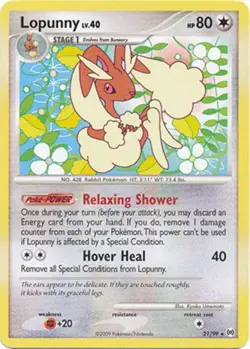 Lopunny 21/99 Platinum Arceus RARE PERFECT MINT! Pokemon - Image 1