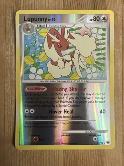Pokemon TCG Lopunny Arceus 21/99 Reverse Holo Rare NM - Image 1