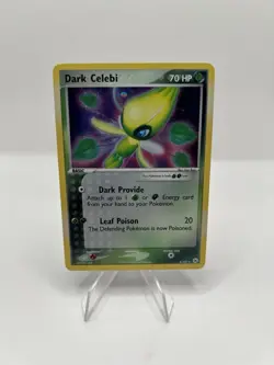 Pokemon TCG Dark Celebi 4/101 Hidden Legends Holo Rare 70HP 2004 CLEAN - NM - Image 1