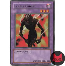 Yugioh Flame Ghost LOB-E023 Rare HP - Image 1
