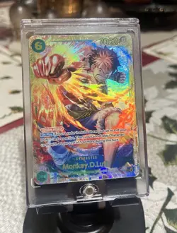One Piece CCG Monkey D Luffy SP SEC OP13-118 - Near Mint! Carrying On His Will - Image 1
