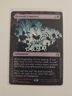 Oversold Cemetery Wilds of Eldraine: Enchanting Tales Regular - Image 1