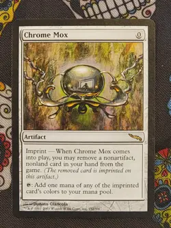 MINT!! Chrome Mox Mirrodin MTG - Image 1