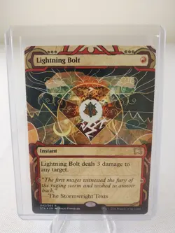 MTG Lightning Bolt (Foil Etched) Strixhaven Mystical Archives (042/063) NM - Image 1
