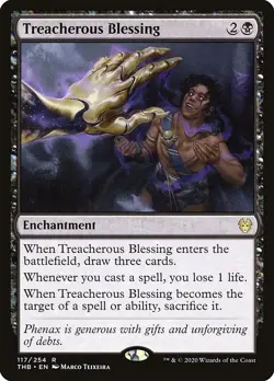 [MTG] Treacherous Blessing (117) (THB) LP-HP - Image 1