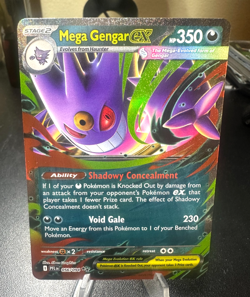 Pokemon TCG ~ Mega Gengar ex ~ 056/094 Phantasmal Flames Double Rare Holo : NM - Image 1