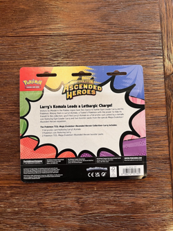 POKEMON TCG: ASCENDED HEROES - SEALED '2 PACK BLISTER - LARRY'S KOMALA' - Image 2
