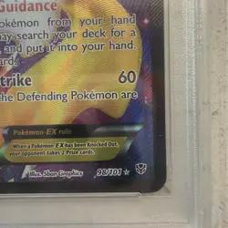 Jirachi EX (98 Full Art) 98/101 Plasma Blast Holo Pokemon 2013 PSA 8 - Image 5