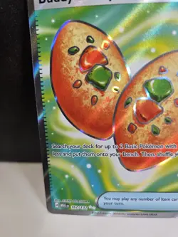 Pokemon TCG Mega Evolution Buddy Buddy Poffin 167/132 Full Art Trainer NM - Image 3