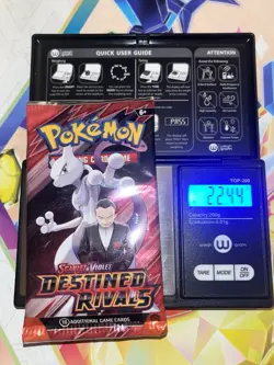 (VERY HEAVY) 22.44g Pokemon TCG Destined Rivals Booster Pack (SEALED)✅ - Image 1