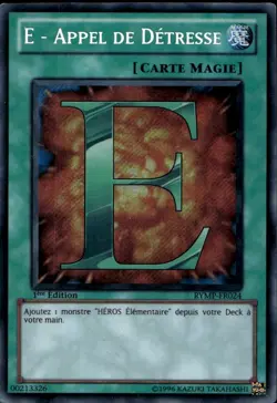 E - Emergency Call 1st Ed FRENCH Secret RYMP-FR024 Yu-Gi-Oh! - Image 1