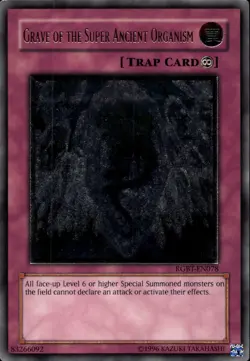 Grave of the Super Ancient Organism Unl EU Ultimate RGBT-EN078 Yu-Gi-Oh! - Image 1