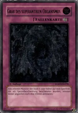 Grave of the Super Ancient Organism German 1st Ultimate RGBT-EN078 Yu-Gi-Oh! - Image 1
