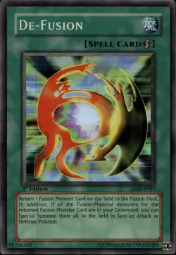 De-Fusion EU 1st Ed Super Rare LON-E097 Yu-Gi-Oh! - Image 1