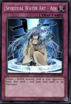 Spritual Water Art - Aoi Astral Pack Super Rare AP02-EN012 Yu-Gi-Oh! - Image 1