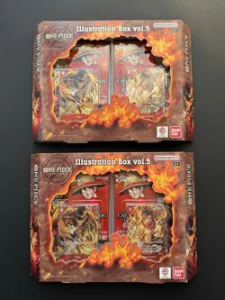 ONE PIECE Illustration Box Vol 5 Lot Of 2 - New SEALED PRB-02 OP-13 - Image 1