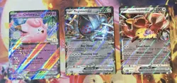 Pokemon Ascended Heros 3 Card EX Lot - Clefairy, Registeel, & Kangaskhan - Image 1
