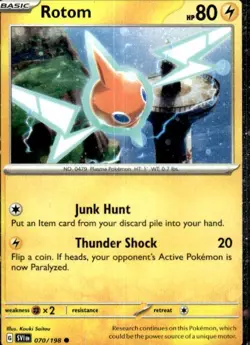Rotom - (Cosmos Holo) Holo Promo Miscellaneous Cards & Products 070/198 NM - Image 1