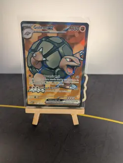 Pokemon Card Golem ex 189/165 Ultra Rare Near Mint - Image 1