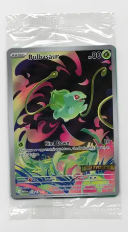 Bulbasaur - (Mega Evolution Stamped) 133/132 Miscellaneous Cards & Products Holo - Image 1