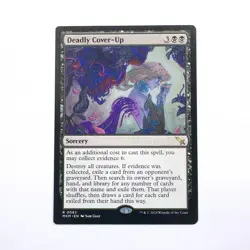 Deadly Cover-Up 83 - MTG - Murders at Karlov Manor - NM - Image 1