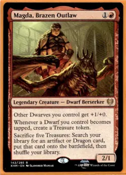 Magda, Brazen Outlaw Kaldheim Regular - Image 1