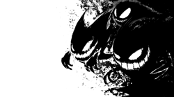 Anime pokemon first generation gengar ghastly minimalism Play Gaming Mat Desk - Image 1