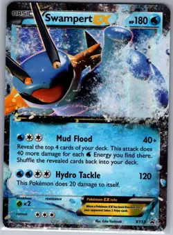 Swampert EX XY55 XY Promos - Pokemon Card - NM - Image 1