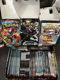 Pokemon TCG Bulk 65+ OPENED packs holos reverse ex’s pokeballs opened carefully - Image 1