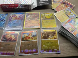 135 Pokemon TCG Japanese 151 Bundle - EX Holos, Pokeball Reverse holos - Image 3