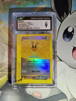 Doduo Aquapolis 73/147 Reverse Holo CGC 9 Mint Pokemon 2003 - Image 1