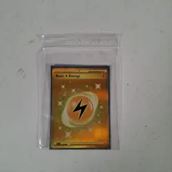 Pokemon Basic Energy Lightning 257/198 Hyper Rare Scarlet & Violet Base Set - Image 4