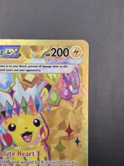 Pikachu ex Surging Sparks 247/191 Pokemon TCG Surging Sparks Hyper Rare Gold - Image 4