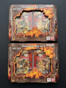 ONE PIECE Illustration Box Vol 5 Lot Of 2 - New SEALED PRB-02 OP-13 - Image 1