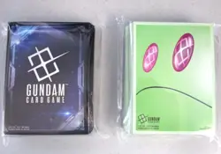 EX Haro & Space Black EVX03 Gundam Card Game Official Sleeves Bandai Fest New - Image 1
