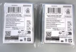 EX Haro & Space Black EVX03 Gundam Card Game Official Sleeves Bandai Fest New - Image 2