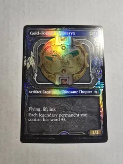 Gold-Forged Thopteryx (Showcase) March of the Machine: The Aftermath Foil - Image 1