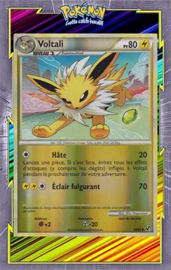 🌈Voltali Reverse - HS04:Indomptable - 28/90 - Carte Pokemon Francaise - Image 1