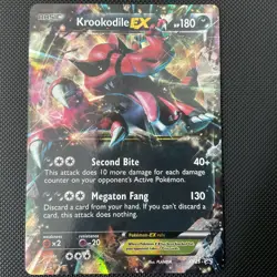Pokemon XY Promos Krookodile EX XY25 Mint - Image 1