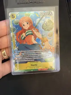 Nami (053) (Alternate Art) EB03-053 One Piece Heroines Edition Foil Mint English - Image 1