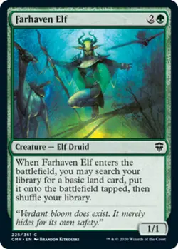 Farhaven Elf - Foil x1 - Commander Legends - NM-Mint, English - Commander Legend - Image 1