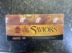 MAGIC THE GATHERING: SAVIORS OF KAMIGAWA THEME DECK BOX (2005) Wizards; Sealed - Image 3